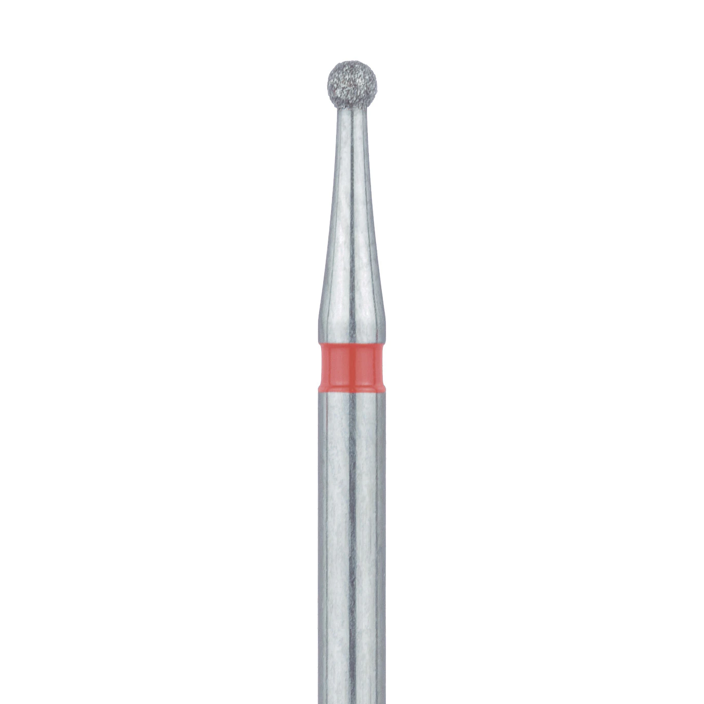 Meisinger Multi-Use Diamond Bur, FG, Round, #801F, 1.2 mm, Fine (Red), 5/Pk, 801F-012-FG