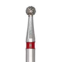 Meisinger 801F-016-RA Fine Diamond Bur, Round 1.6mm, Right Angle, 5/Pk