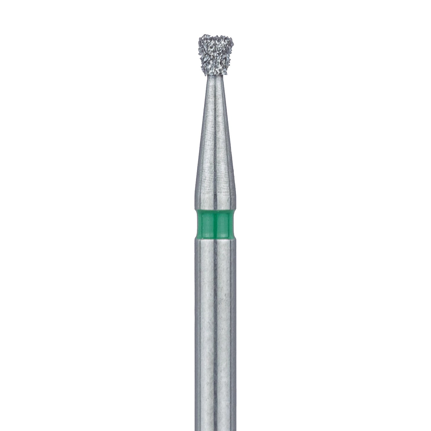 Meisinger Multi-Use Diamond Bur, Friction Grip, Inverted Cone, Coarse (Green), 1.4 mm, 5/Pk, 805G-014-FG