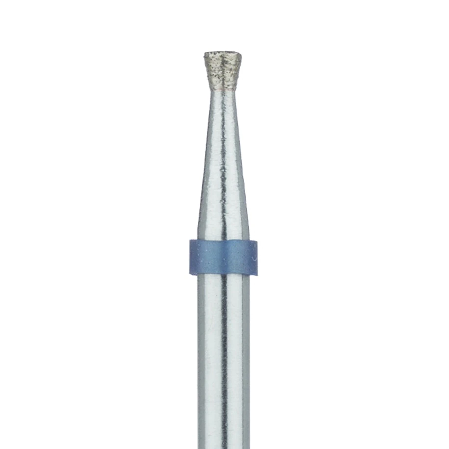 Meisinger Sintered Diamond Bur, Inverted Cone, Medium Grit, 1.8 mm Diameter, HP Shank, 805S-018