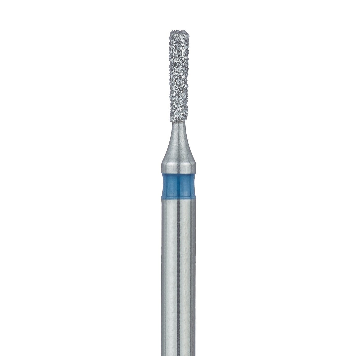 Meisinger 808L-012-FG Medium Diamond Bur, Long Pear, Friction Grip, 1.2 mm, 5/Pack