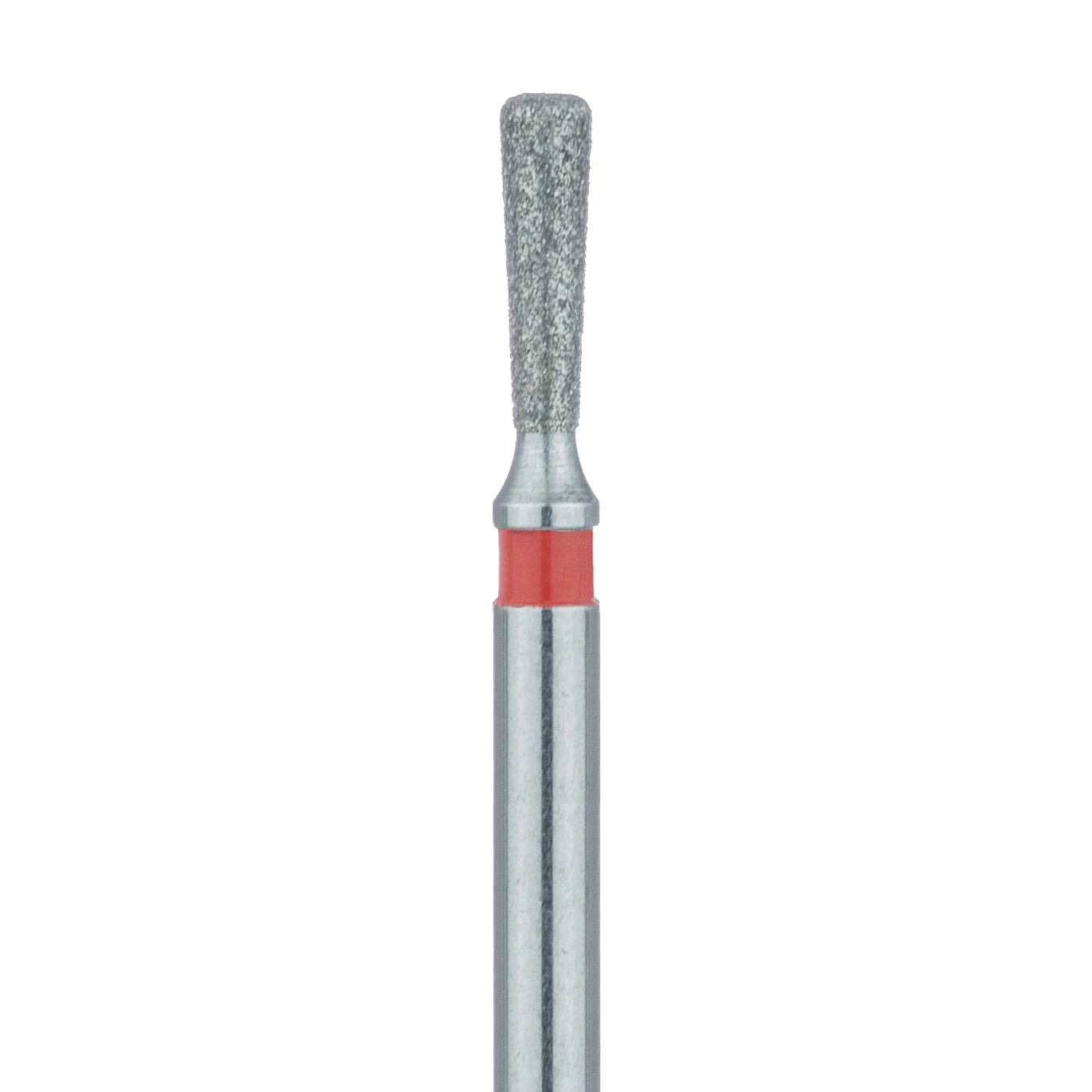 Meisinger 808LF-014-FG Fine Diamond Bur, Long Pear, Friction Grip, 1.4 mm Diameter, 5/Pack