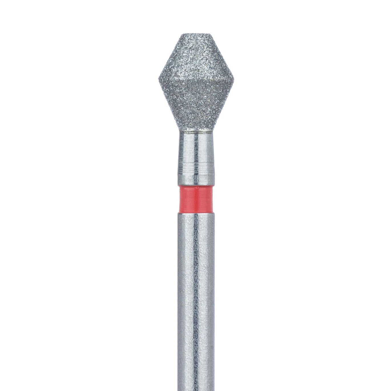 Meisinger 811F-033-FG Fine Diamond Bur, Friction Grip, Barrel, 3.3 mm Head Diameter, 5/Pk
