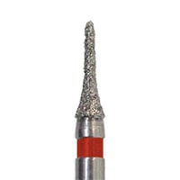 Meisinger 820F-016-RA Fine Diamond Bur, Interproximal Mosquito, Right Angle, 1.6 mm, 5/Pk