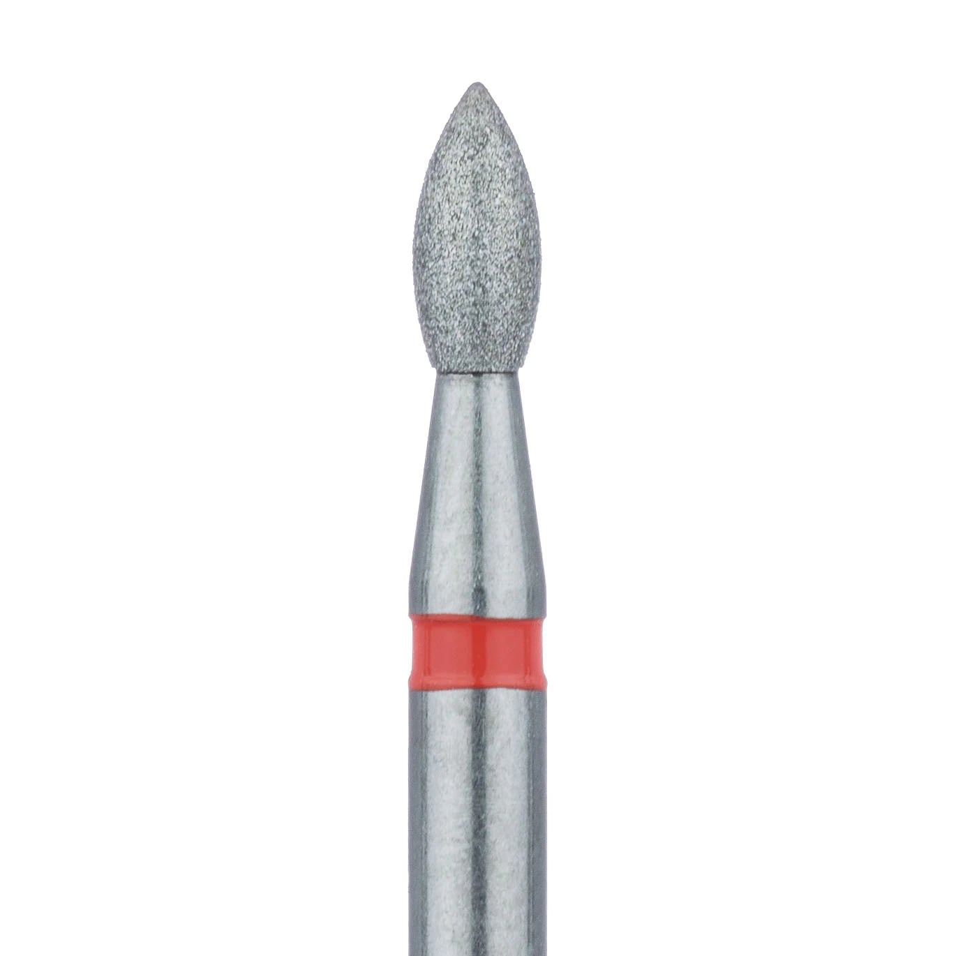 Meisinger 830F-023-RA Fine Diamond Bur, Pointed Football, 2.3 mm, RA, 5/Pk