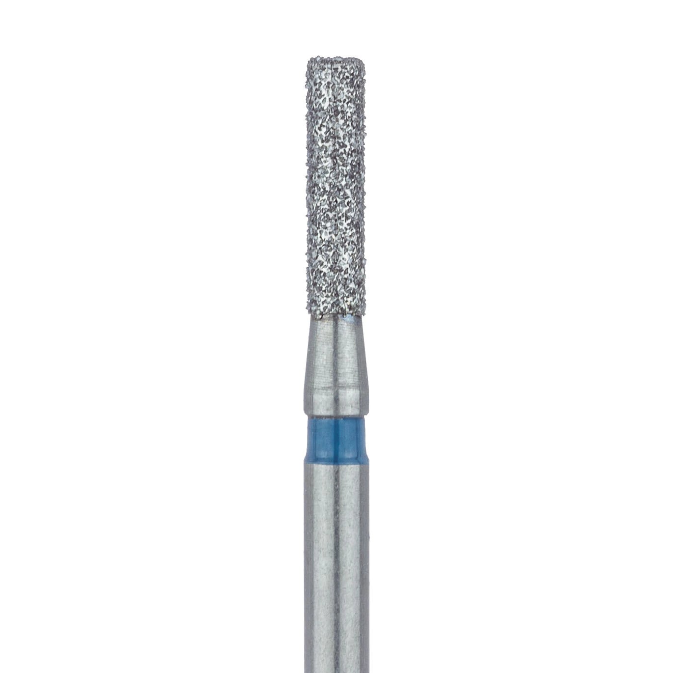 Meisinger Multi-Use Diamond Bur, FG, Long Flat End Cylinder, #837, 1.4 mm, Medium Grit, Blue, 5/Pk, 837-014-FG