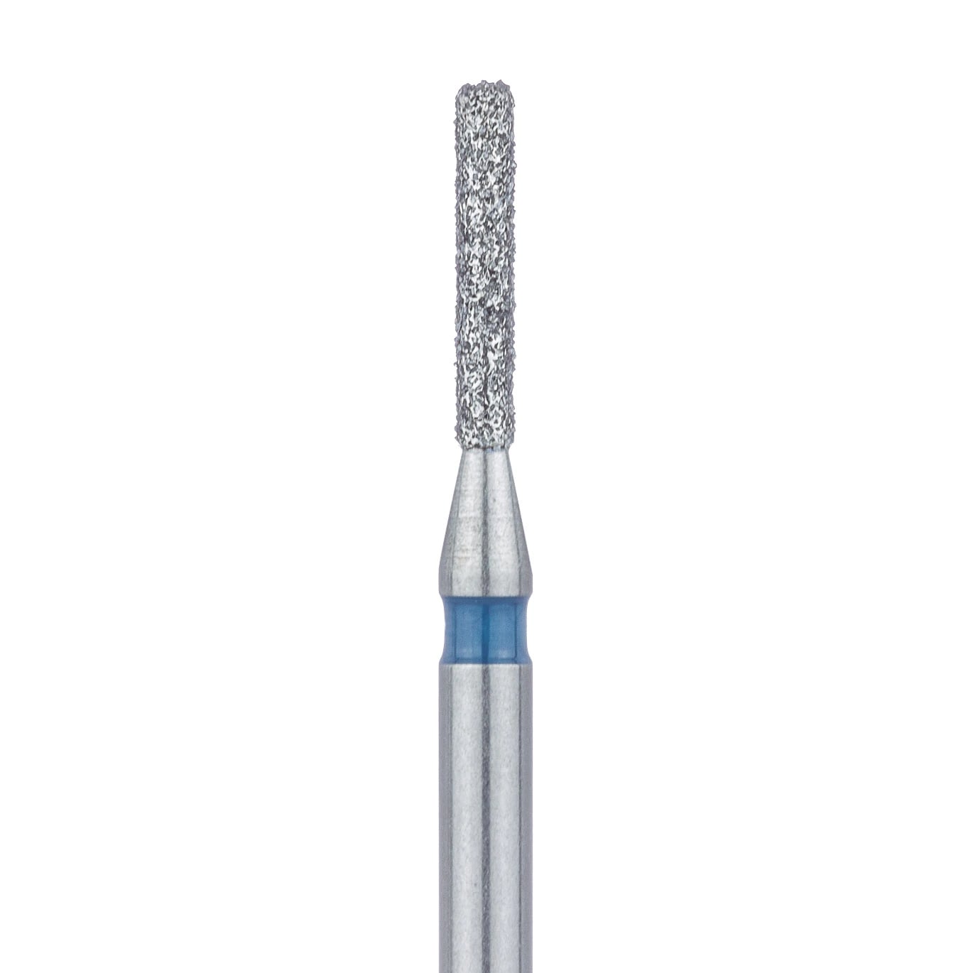 Meisinger Diamond Round Edge Cylinder Bur, FG, Medium Grit, 1.0 mm, 841-010-FG, 5/Pk