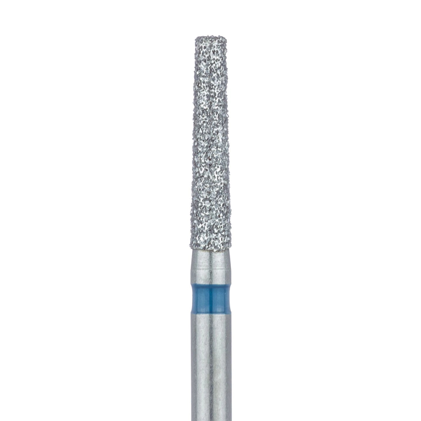 Meisinger Diamond Bur 847-016-FG, Medium Grit, Flat End Taper, Friction Grip, 1.6 mm Head, 5/Pk