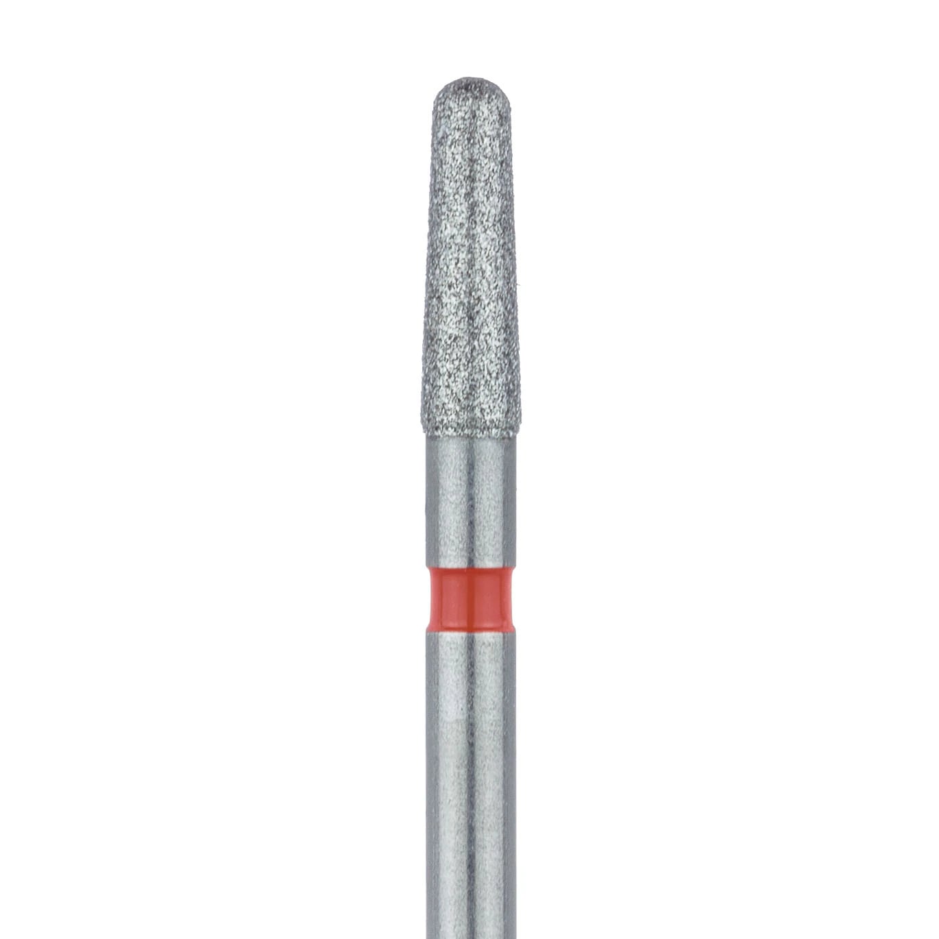 Meisinger 849F-018-FG Fine Diamond Bur, Round End Taper, Friction Grip, 1.8 mm Head, 5/Pk