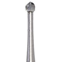 Meisinger FG Carbide Bur, Round, #4 (C0004SS), Short Shank, Friction Grip, Clinic Pack of 100