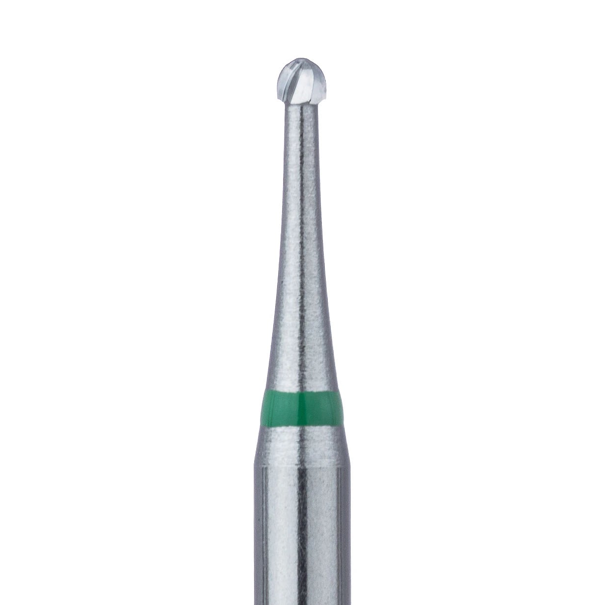Meisinger HM1S Operative Tungsten Carbide Bur, #3S, Sharp Round, Right Angle (RA), 1.2mm, Pack of 5