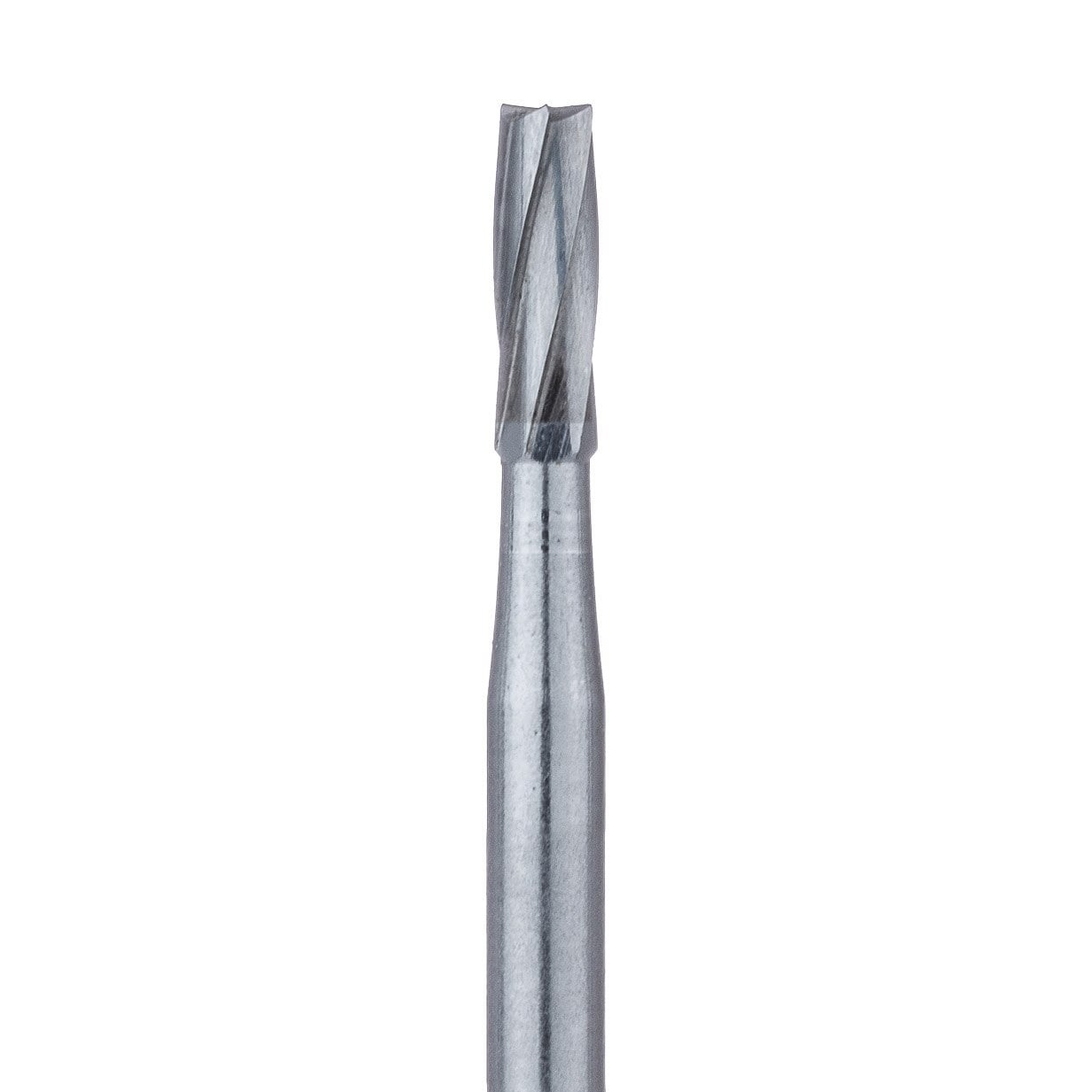 Meisinger FG Carbide Bur #59 (HM21-014), Straight Fissure Cylinder, 1.4mm Head, 4.5mm Working Length, Friction Grip, Pack of 5