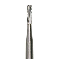 Meisinger Tungsten Carbide Bur HM31-009-HP, #556 Straight Fissure Cross Cut, 0.9 mm Diameter, 5/Pkg