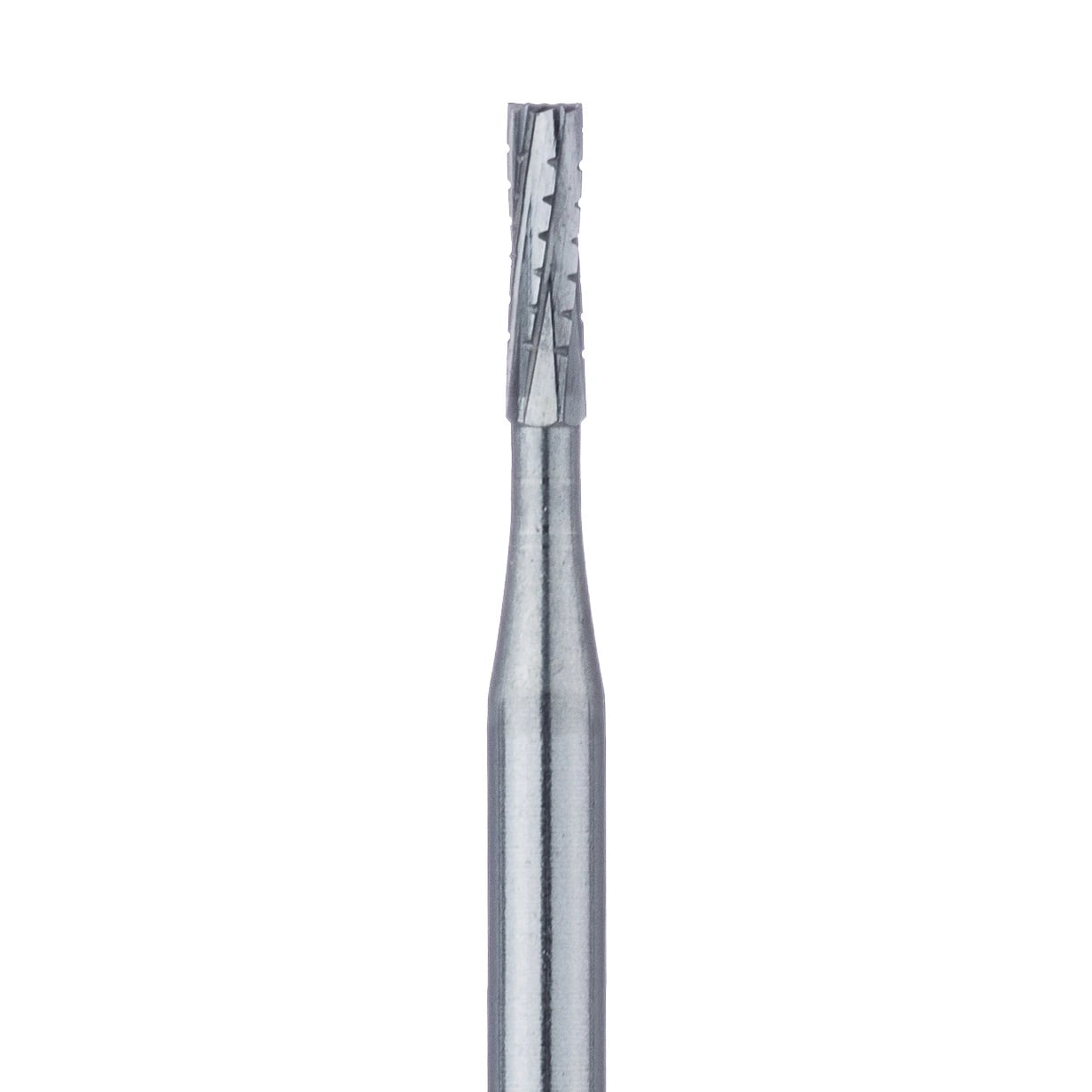Meisinger Tungsten Carbide Bur HM31 Straight Fissure Cross Cut, FG Short Shank, Size #557, 1.0 mm Diameter, 5/Pkg (HM31-010-SS)