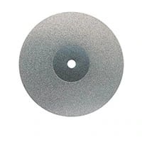 Meisinger 921DC Double Sided Diamond Disc, Unmounted, Extra Fine, 19mm, 1/Pk (921DC-190-UNM)