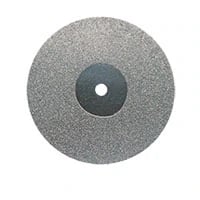 Meisinger 930DF-190-UNM Double-Sided Diamond Disc, Fine Grit, Unmounted, 19 mm, 0.25 mm Thick, 1/Pk