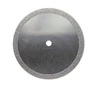 Meisinger 935DF Double Sided Edge Diamond Disc, Fine Grit, 19mm, Unmounted, 1/Pk, 935DF-190-UNM