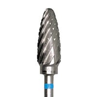 Meisinger Laboratory Carbide Bur, HP, Special Cross Cut, #251GM, 6.0 mm, Medium, Blue, 1/Pk, HM251GM-060-HP