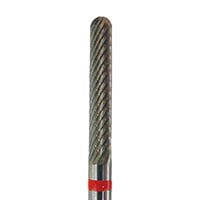 Meisinger Carbide Lab Burs, HM486FX-023-HP, Cylinder Round End, X-Cut Fine, 2.3mm, HP Handpiece, 1 Each