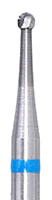 Meisinger HM71-014-HP Lab Carbide Bur, Round, Plain Cut, Medium, 1.4 mm Head, HP Shank, 5/Pkg