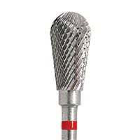 Meisinger Carbide Cutter HP Bur, Laboratory Pear Handpiece, 77FX-060