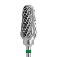 Meisinger HM79HX-060 Lab Carbide Bur, Coarse Round End Taper, X-Cut, HP, 6.0 mm, 1 Each