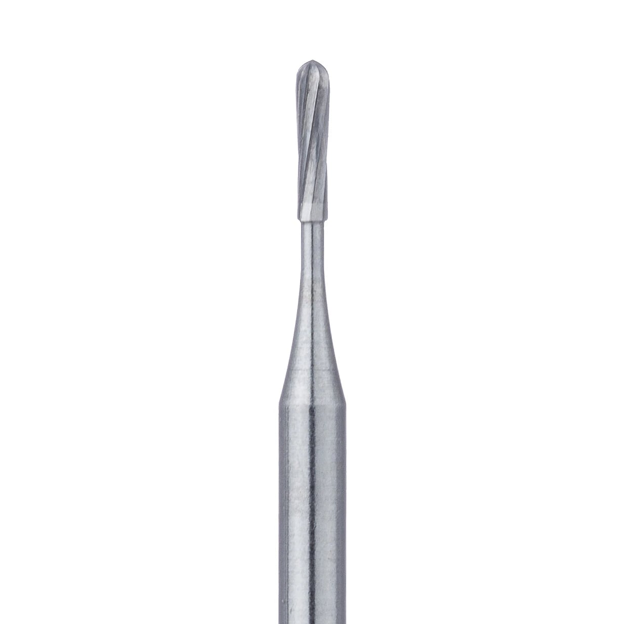 Meisinger Operative Tungsten Carbide Bur, Friction Grip, Long Pear, 0.8 mm, 5/Pk, HM7L-008-FG (330L)