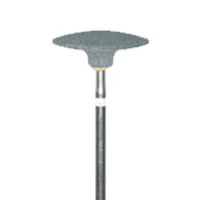 Meisinger Z722-180 Zirkon Diamond Abrasive Disc, HP Handpiece, 18.0 mm, Grey, 1/Pkg