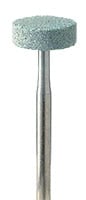 Meisinger Green Stone Wheel, HP, Medium Grit, 9.5mm, 5/Pk, 712-095-HP-GRN