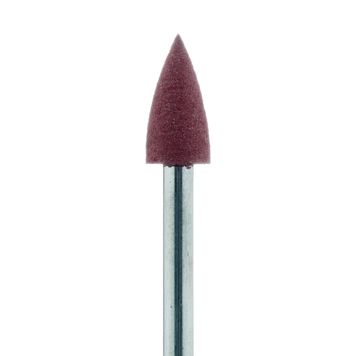 Meisinger 9503P Flexible Polisher, FG, Pointed, Brown, Medium Grit, 3.3mm, 5/Pkg