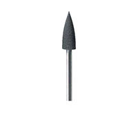 Meisinger 9580P-056 Flexible Polisher, HP Handpiece, Flame Shape, Dark Grey, Medium Grit, 5.6mm, 5/Pkg