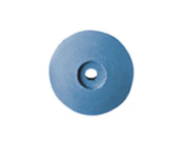 Meisinger #9753-150 Blue Polisher Small Knife Edge Wheel HP, Medium, 15.0mm, 1 Each