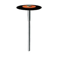 Meisinger 9770H-260 Ceramic Polisher, Knife Edge Wheel, HP Handpiece, Super Coarse, Black/Orange, 26.0mm, 1 Each