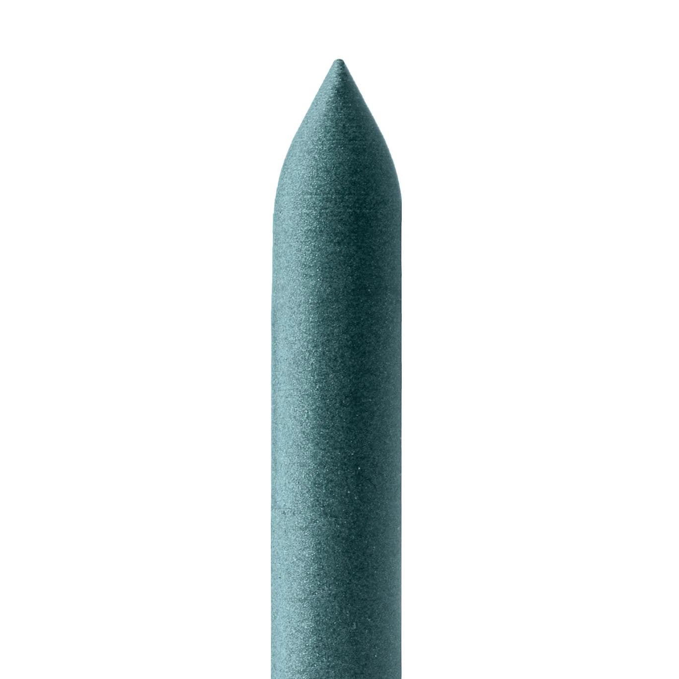 Meisinger UNM Universal Point Polisher, Green, Torpedo Shape, 6 mm Head, Unmounted, 10/Pkg, -9963-060