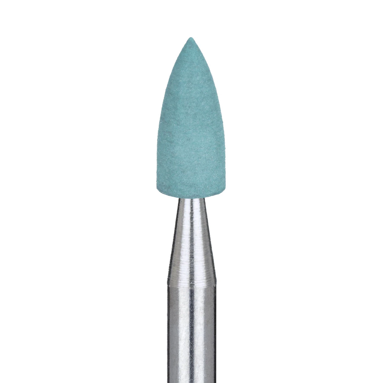 Meisinger #9981-030 Light Green Polisher Main Polish Flame RA, 3.0mm, Pack of 5
