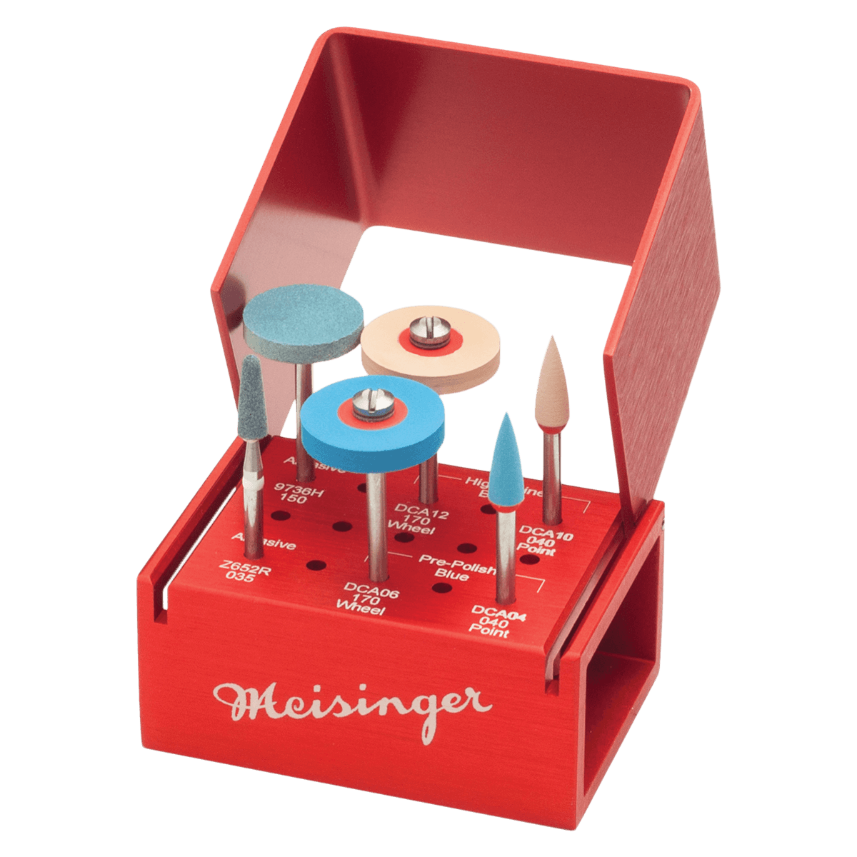 LUSTER for Zirconia Extraoral Adjusting and Polishing Kit, LUS85, 1/Pkg