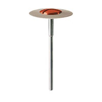 Meisinger DPO04 Gray/Orange E.Max Polisher Wheel HP, Knife Edge, Fine, 20mm, 1 Each