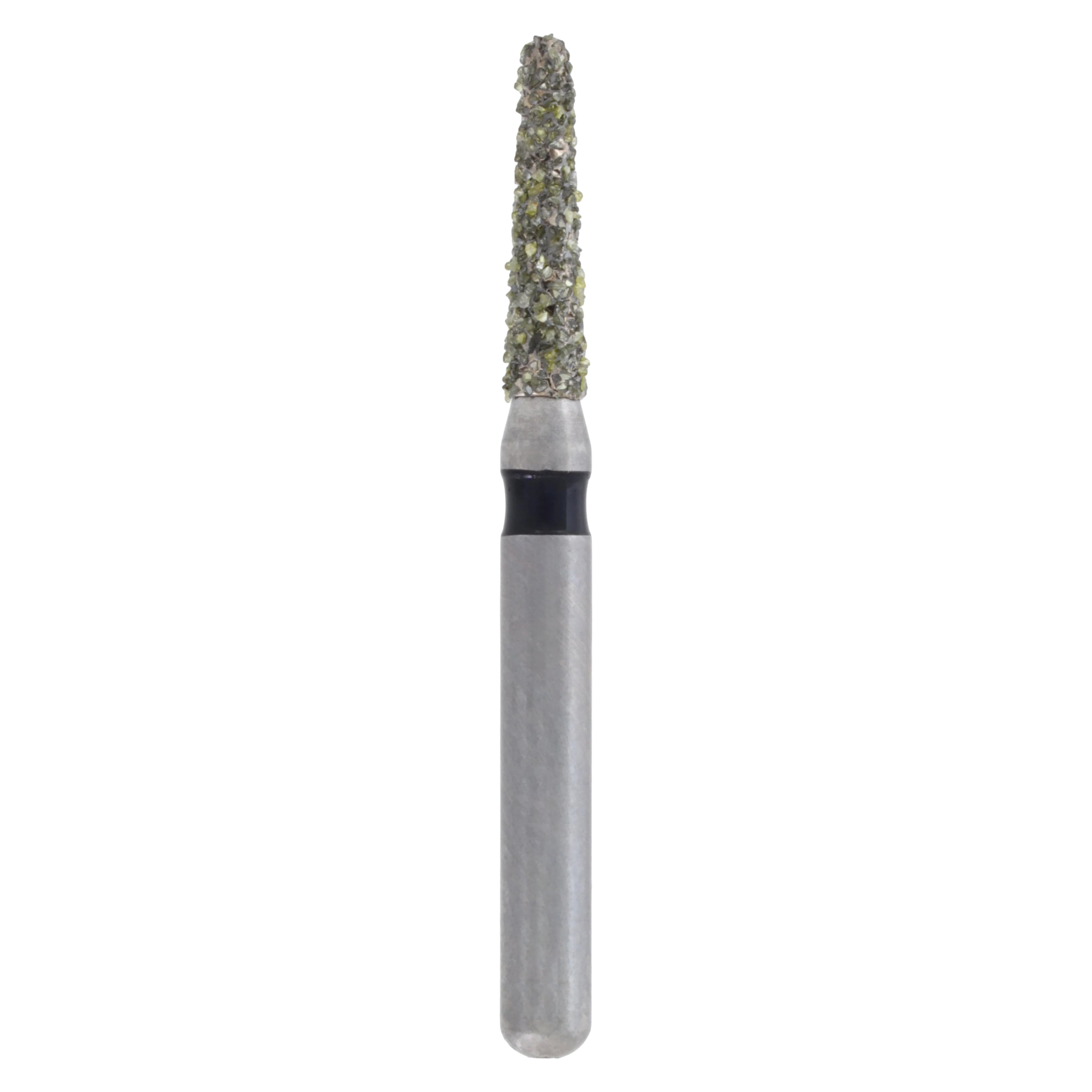 Meisinger Singles Diamond Bur, Friction Grip Short Shank, Coarse, Round End Taper, 1114.6CS, 25/Package