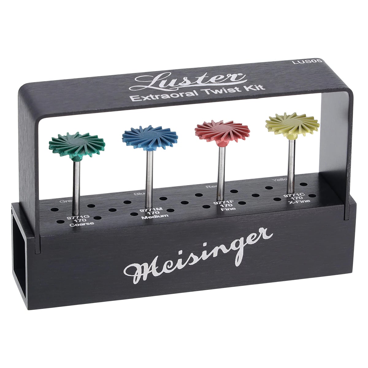 Meisinger Luster Extraoral Twist Porcelain Polishing Kit HP, LUS05