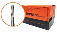 Meisinger Singles Sterile Carbides, Operative Friction Grip 330, 25/Pk