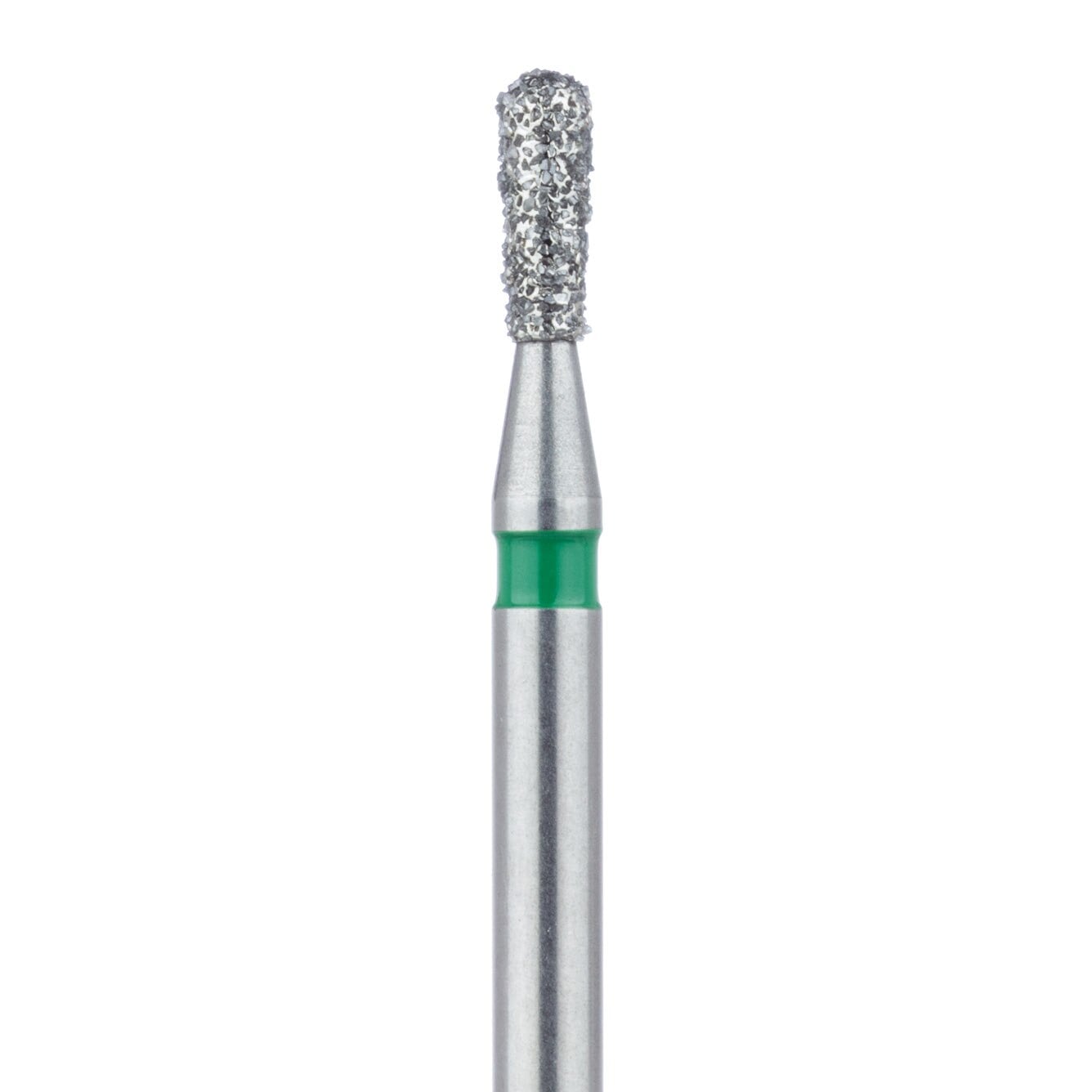 Meisinger 809RG-014 FG Coarse Diamond Bur, Round End Pear, 1.4mm, 5/Pack