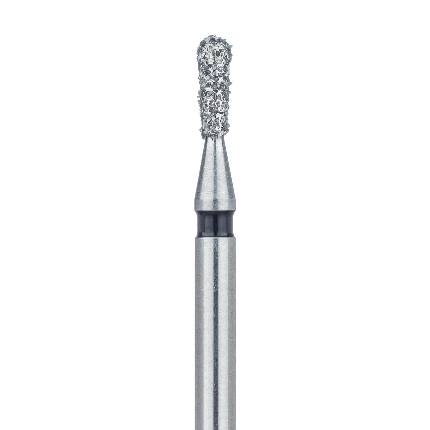 Meisinger 809RH-014 FG Super Coarse Diamond Bur, Round End Pear, 1.4mm, Friction Grip, 5/Pack