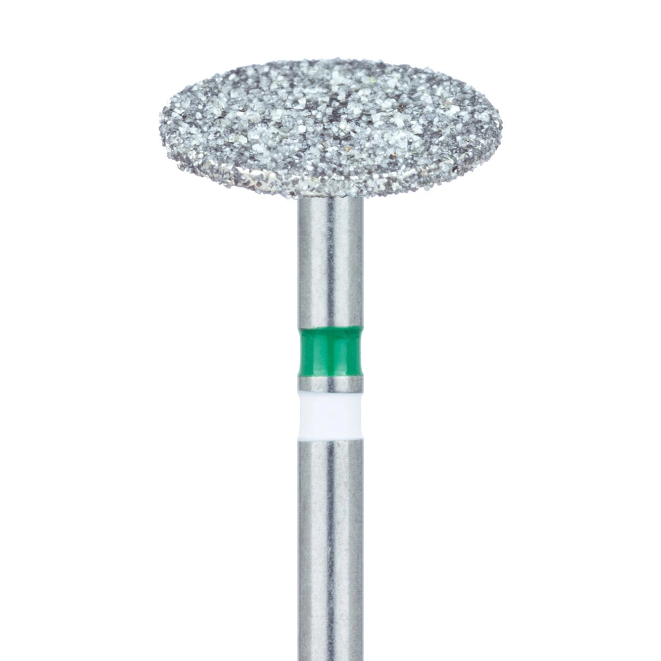 Meisinger FG Zirconia Diamond Wheel, Coarse (Green), 8.0mm, Friction Grip, 2/Pack, Z818G-080-FG