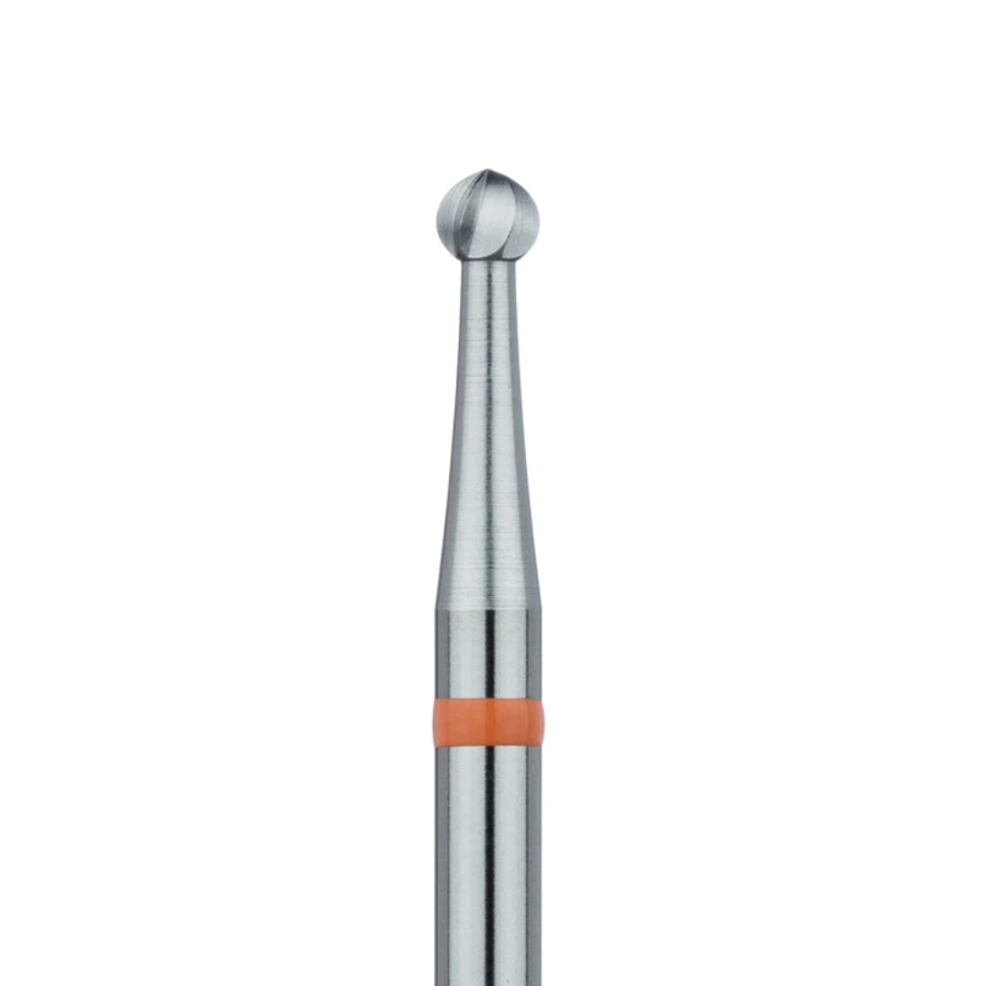 Meisinger Allport Round Drill Bur 141RF-023-HP, 2.3 mm, Stainless Steel, HP Handpiece, 2/Pk