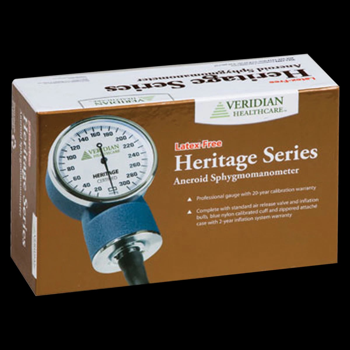 Veridian Healthcare Blood Pressure Cuff, Large Adult, Blue