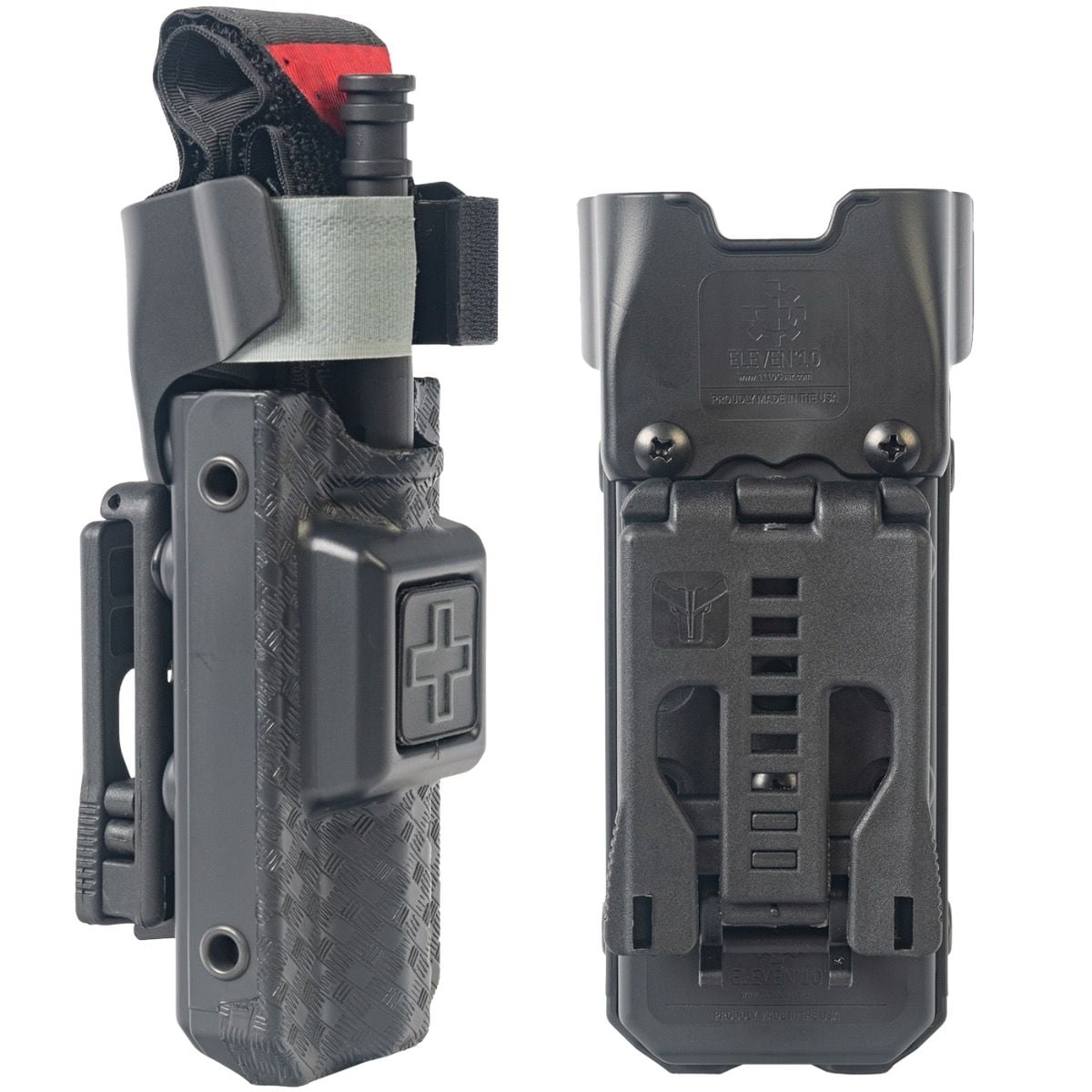 North American Rescue GEN 7 C-A-T Tourniquet Basic Kit with Rigid Case, Black Basket Weave