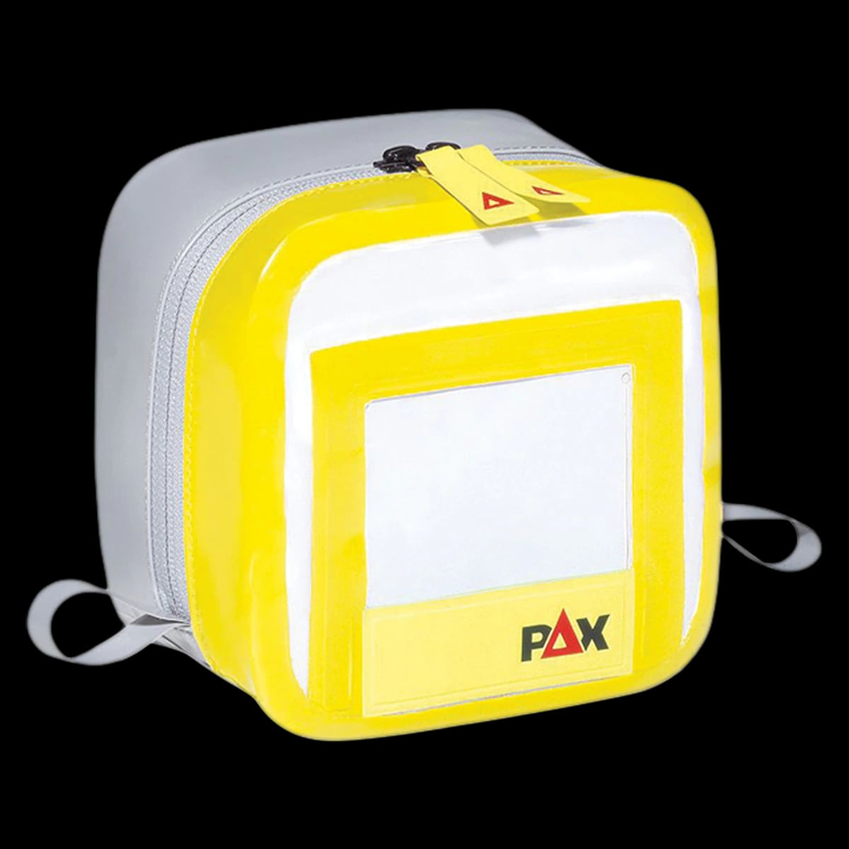 Pax USA Inner Pouch for PAX Bag Large, Yellow, Zipper Closure