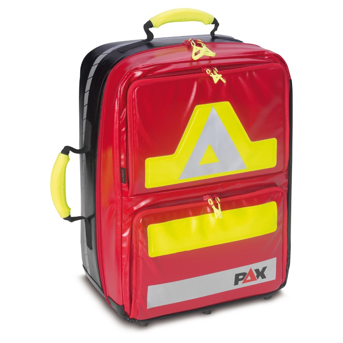 Pax USA BERLIN Backpack, Red, Zipper Closure, Adjustable Shoulder Straps