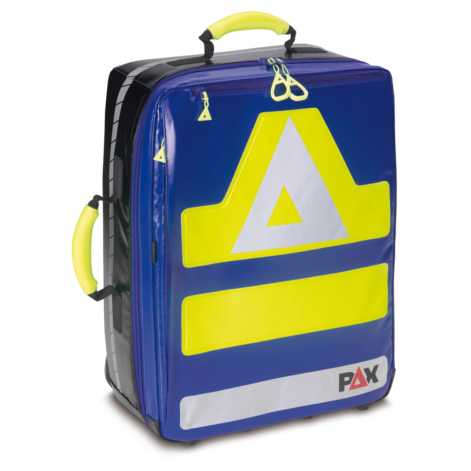 Pax USA Backpak PAX Koup Backpack, Blue, Zipper Closure, Comfort Grip Handle/Shoulder Strap