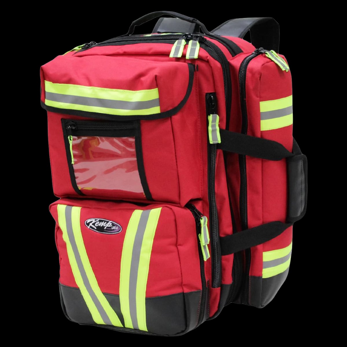 Kemp USA Ultimate EMS Backpack, Red